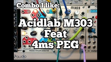 Combo I Like: Acidlab M303 Feat 4ms Pingable Envelope Generator (for Eurorack Synth Acid Modulation)