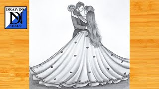 How to draw a Cute couple Hugging || Pencil sketch for beginner || Cute Couple drawing || Drawing How to draw a Cute couple Hugging || Pencil sketch for beginner || Cute Couple drawing || Drawing