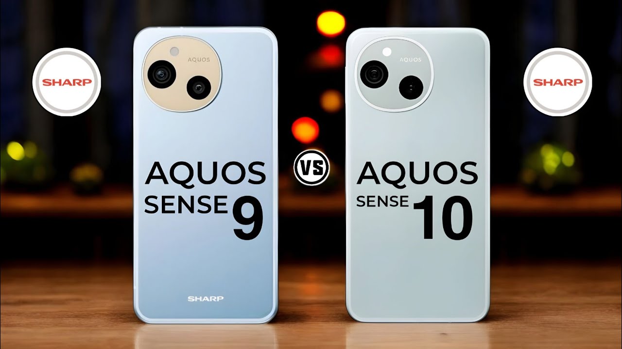 Sharp Aquos Sense 9 Vs Sharp Aquos Sense 10 #Trakontech - YouTube