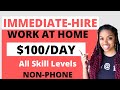 5 Work From Home Jobs That Pay $100 A Day Or More! Global & US Remote Jobs.