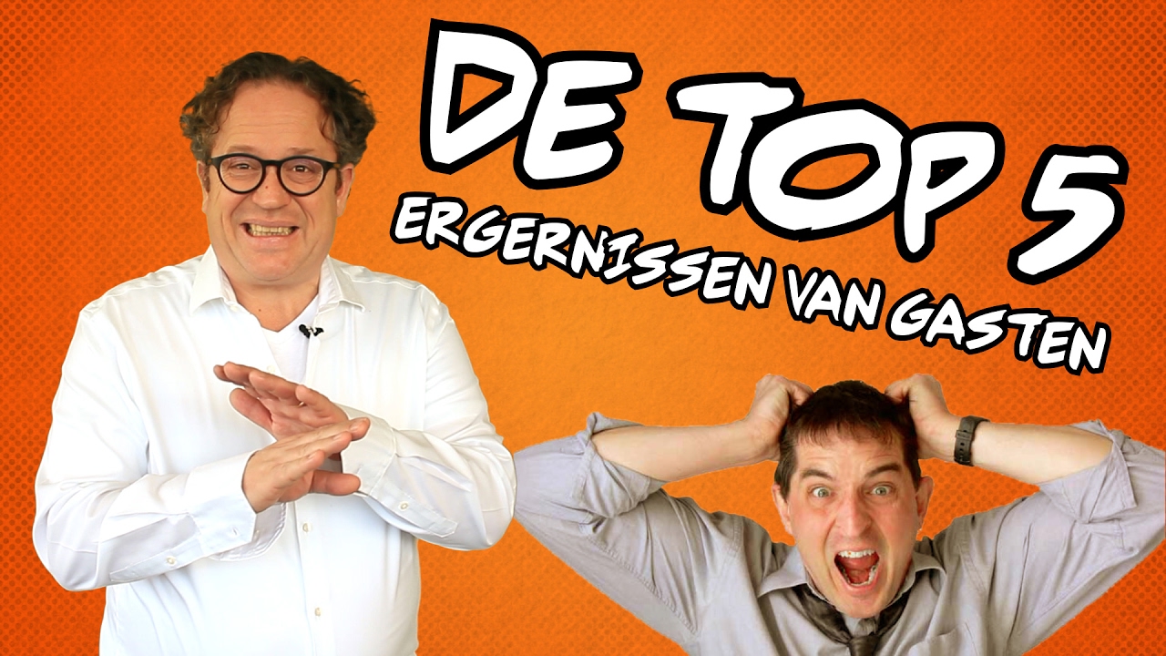 DE GROOTSTE ERGENISSEN IN DE HORECA VAN GASTEN