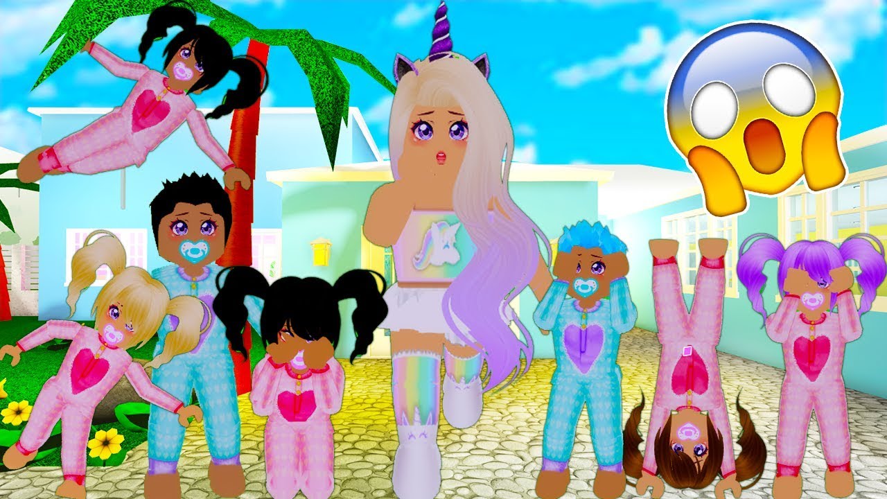 I Adopted 100 Kids In Adopt Me Roblox Youtube - jelly roblox with sanna adopt me