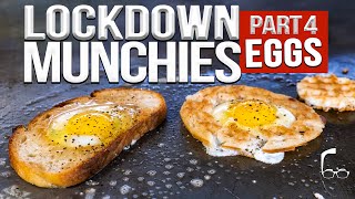 QUARANTINE (LOCKDOWN) MUNCHIES PART 4  EGGS  | SAM THE COOKING GUY 4K