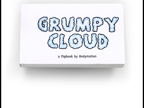 Andymation Grumpy Cloud Printed Fipbook 