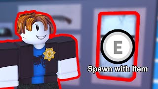SPAWN with ANY ITEM??? | Roblox Jailbreak Mythbusters