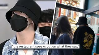 JK Talks DATING! Restaurant POSTS & DELETES JK, V & Jennie At Party?(rumor) Staff Speaks OUT!