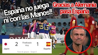 Narración Mexicana se ríe de España tras perder con Japón.