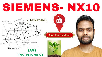 Sketcher Tutorial on Siemens NX10#2 | 2D drawing Tutorial on UGNX 10- for beginner in detail
