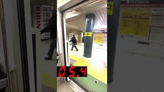 江戸走りで電車に乗り遅れずジュースを買って来れるのか検証#shorts