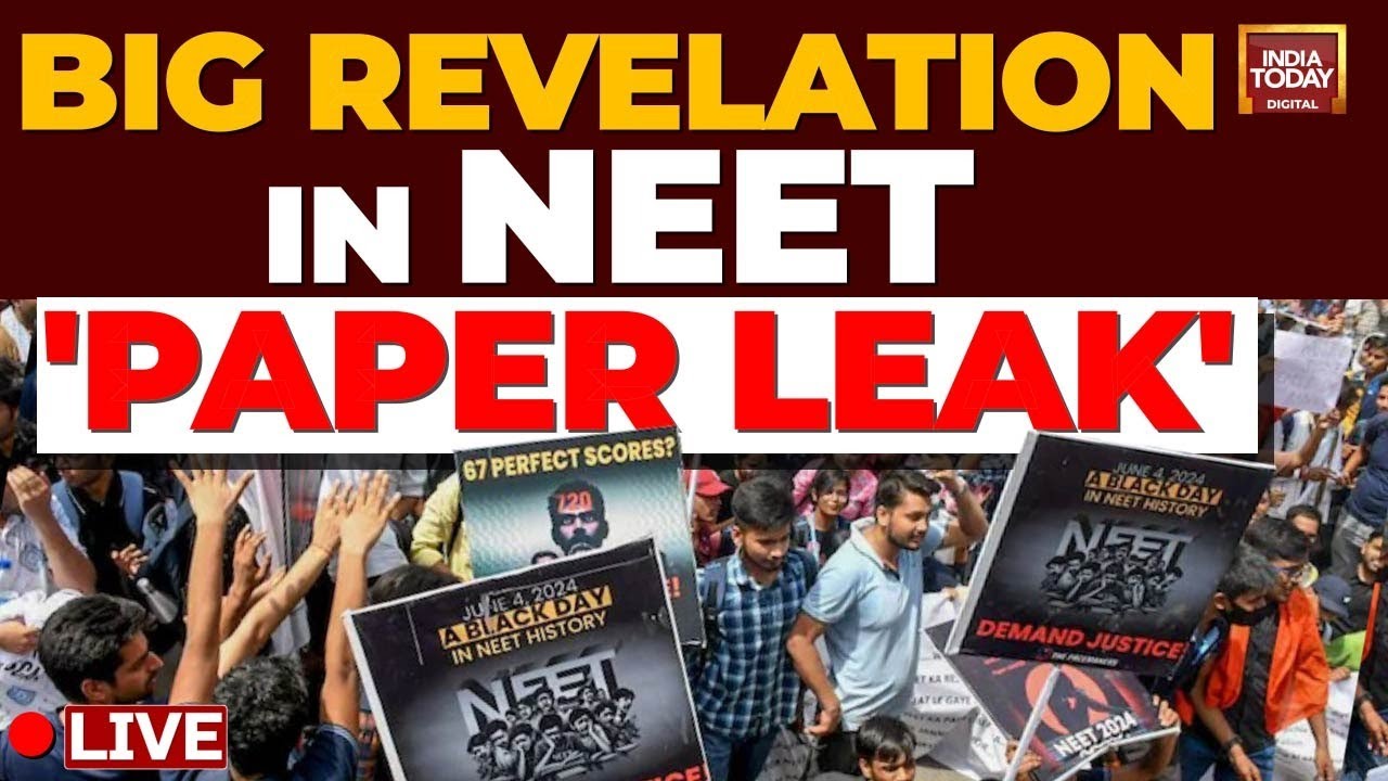 LIVE Big Revelation In NEET Paper Leak Probe 'Solver Gang' Nexus LIVE Big Revelation In NEET Paper Leak Probe 'Solver Gang' Nexus