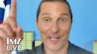Matthew McConaughey Announces He Will Not Run for Texas Governor | TMZ Live