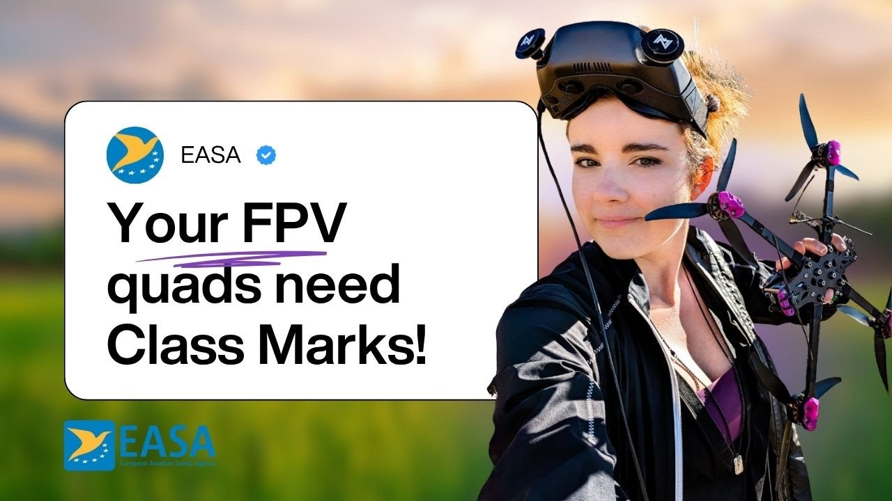 Обновление европейских законов о дронах — все, что вам нужно знать о КЛАССНЫХ ЗНАКАХ!