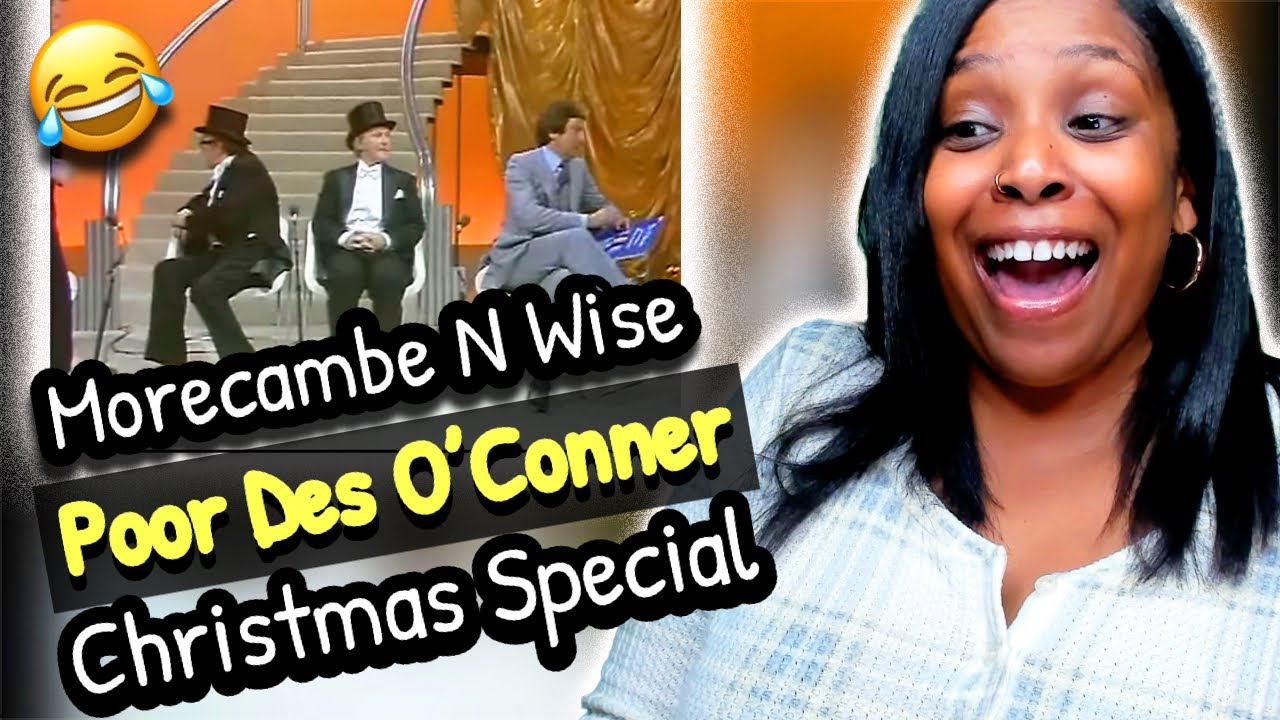 Morecambe and Wise CHRISTMAS SPECIAL | DES O'CONNER | AMERICAN REACTS