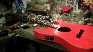 1989 Kramer Ferrington Neon Orange