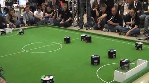 2008 RoboCup SSL Qualification Video of Botnia Team
