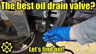 Here's why the Valvomax Oil Drain Valve bests the competition!