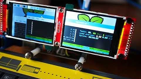 Dual Monitors - Raspberry Pi dual screen ili9341 tft desktop