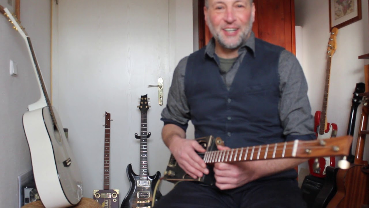 Liedbegleitung mit der 3-Saitigen Cigarbox Gitarre
