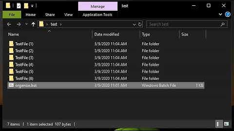 Auto create folder based on filename and move the file into it