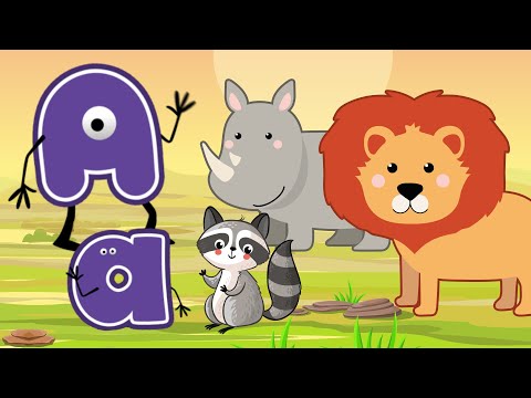 Sevimli Hayvanlar ile Alfabeyi Öğreniyorum | Eğitici ve Eğlenceli Çocuk Şarkısı  | Tatlış Tavşan