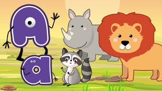 I'm Learning Alphabet with Cute Animals | Educational and Funny Kids Songs | Tatlış Tavşan