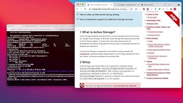 Rails upload an image using active storage gem