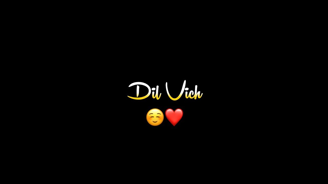 Pyar : Diljit Dosanjh || Romantic Song Status || Whatsapp Status ll PunjabiBlack Screen