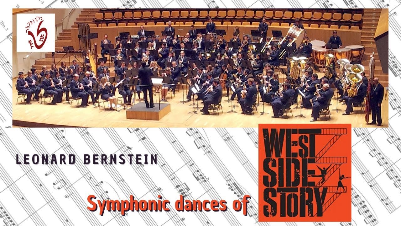SYMPHONIC DANCES FROM WEST SIDE STORY I (BAND version) by Leonard 