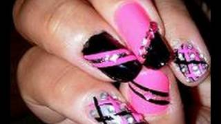 nail designs nails short easy acrylic simple pink different rhinestones fancy colorful cool pedicure manicure silver really fingernails fake prom