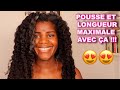 VOLUME, POUSSE et LONGUEUR MAXIMALE avec cette coiffure !!! Cheveux CRÉPUS &amp; FRISÉS