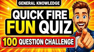 100 FUN General Knowledge Quiz Questions EVERYONE Needs to Try! ⚡ RAPID-FIRE TRIVIA! screenshot 5
