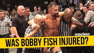 Was Bobby Fish Injured At WarGames?