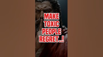 9 Silent Habits That Make Toxic People Regret Losing You – Stoicism #stoicphilosophy