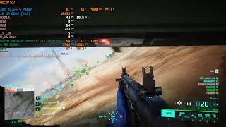 Battlefield 2042 - 1080p - Medium - GTX 1650 G5 OC + R5 2400G OC (16 GB RAM Dual OC) - HDD