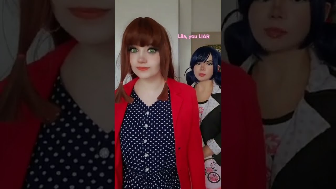 Lila, you liar! | Marinette Dupain-Cheng and Lila Rossi #cosplay | Miraculous Ladybug