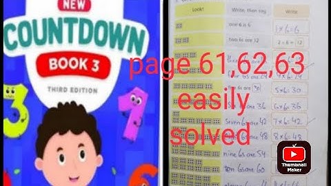 oxford ||new countdown book 3 third edition ||page 61_ 63|| easily solved