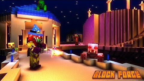 [Block Force - Pixel Style Gun Shooter Game] Block Force part {2} | using my new awesome gunshot! |