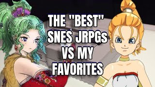 The Best Super Nintendo JRPGs vs My Favorites