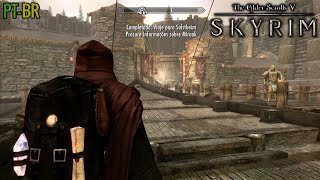 SKYRIM PT-BR | DLC Dragonborn - Missão #1: DRACONATO! (PS4 1080p)