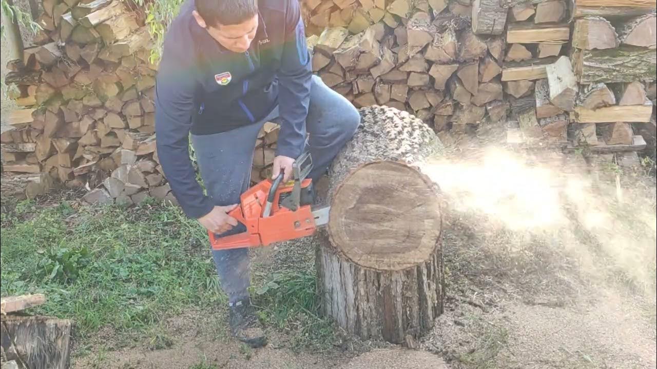 Husqvarna 262 xp chainsaw YouTube