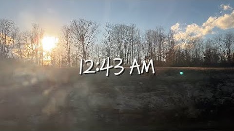 Yuna Song - 12:43 AM (Official Lyric Video)