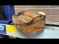 Woodturning - Natural Edge Yew Bowl