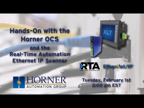 Horner OCS and the RealTime Automation Ethernet IP Scanner
