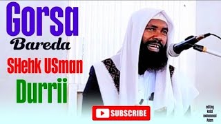 She Usman durii wan ajiba hedu namatii tolata 19 April 2026