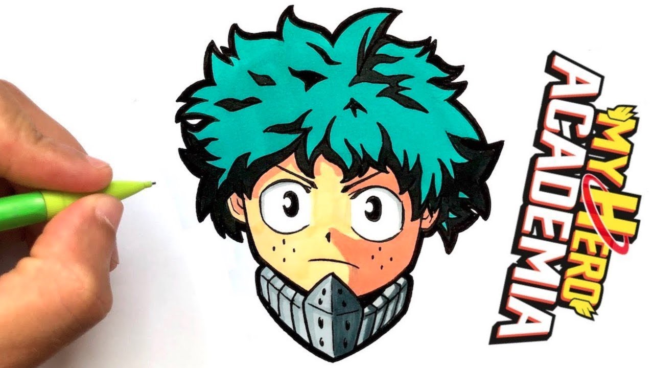 Come Disegnare Izuku Midoriya My Hero Academia Youtube