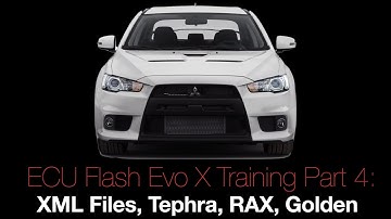 Evo X Ecu Flash Training Course Part 4: XML Files, Tephra, RAX, Golden | Evans Performance Academy