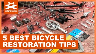 The 5 best bicycle restoration tips you need to know before starting your first project