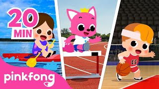 I Can Be a Super Athlete! and more | Sports Songs | +Compilation | Pinkfong Songs for Kids