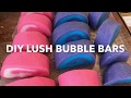 DIY LUSH BUBBLE BARS