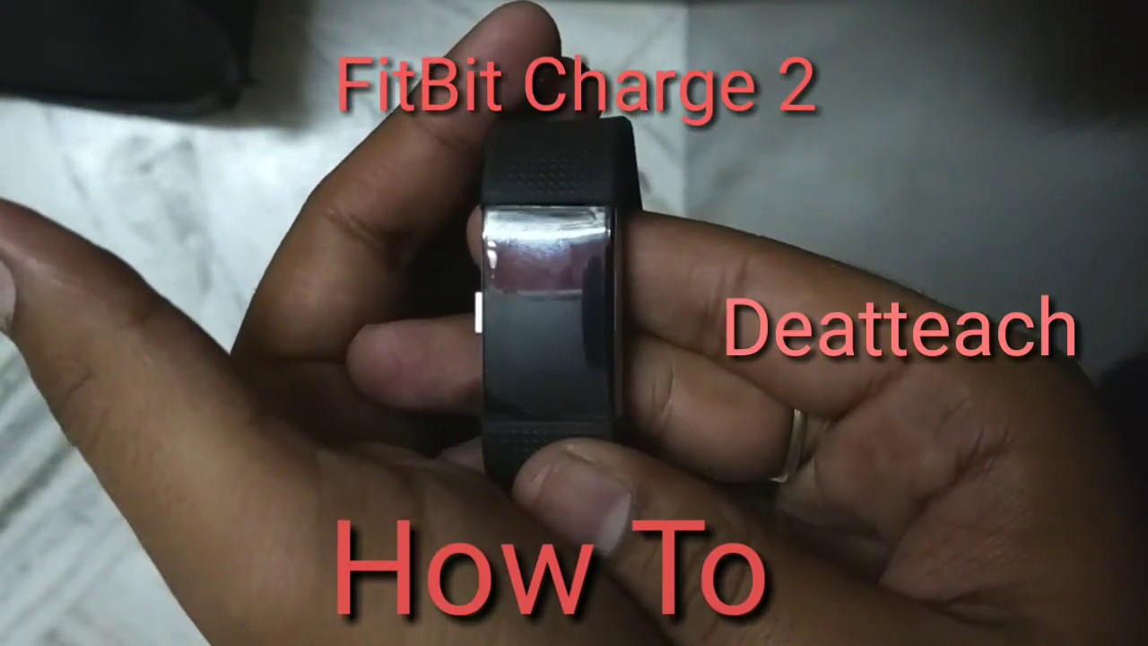 remove fitbit charge 2 band